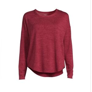 Time and Tru Women's Hacci Knit Top